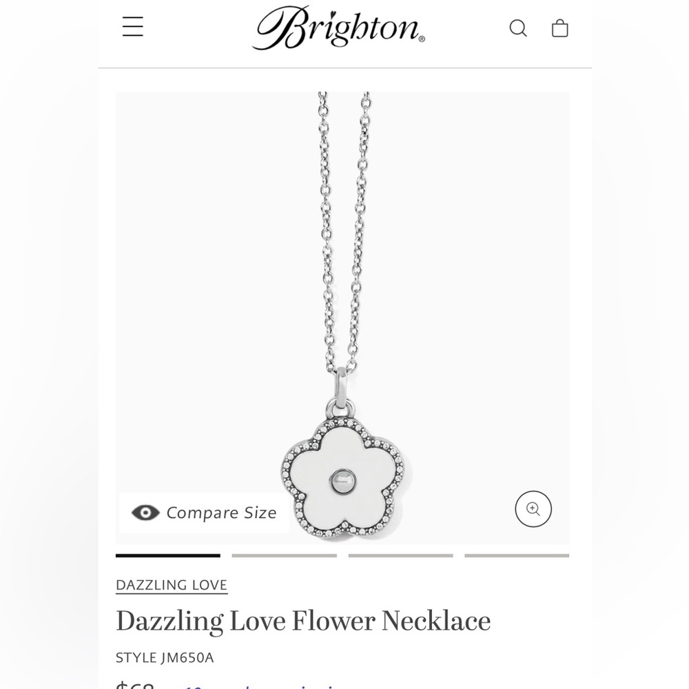 Brighton necklace new in package with gift bag and packaging